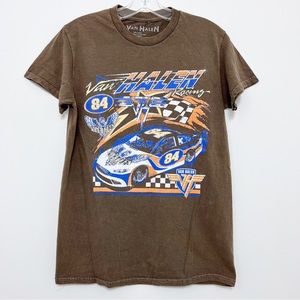 Van Halen Racing NASCAR Crewneck Graphic Short Sleeve Licensed Tee